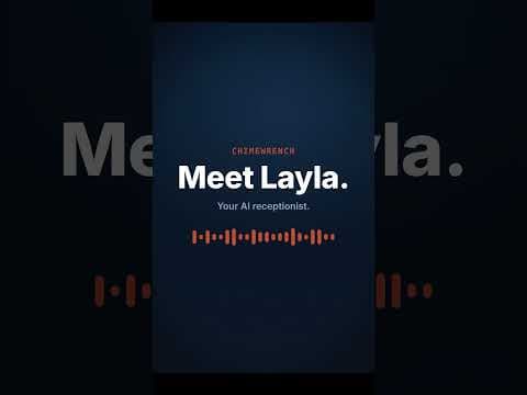 Layla answering a salon phone call